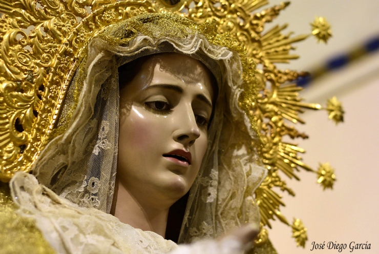 Misa Solemne en Honor a María Santísima del Rosario en sus Misterios Dolorosos y posterior Besamano.
