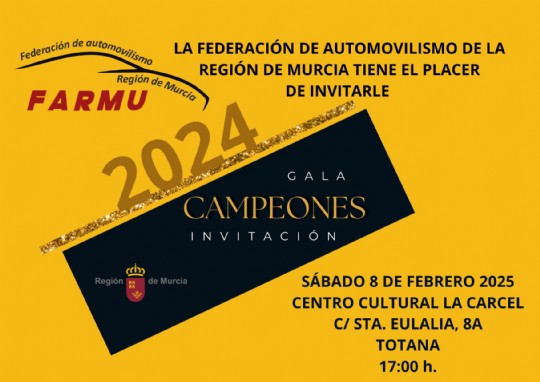 GALA DE CAMPEONES FARMU 2024