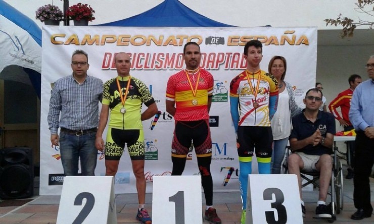 JUAN ANTONIO SÁNCHEZ, CAMPEÓN DE ESPAÑA DE CICLISMO ADAPTADO EN ESTEPONA (MÁLAGA)