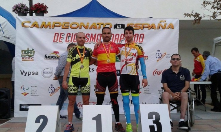 JUAN ANTONIO SÁNCHEZ, CAMPEÓN DE ESPAÑA DE CICLISMO ADAPTADO EN ESTEPONA (MÁLAGA)