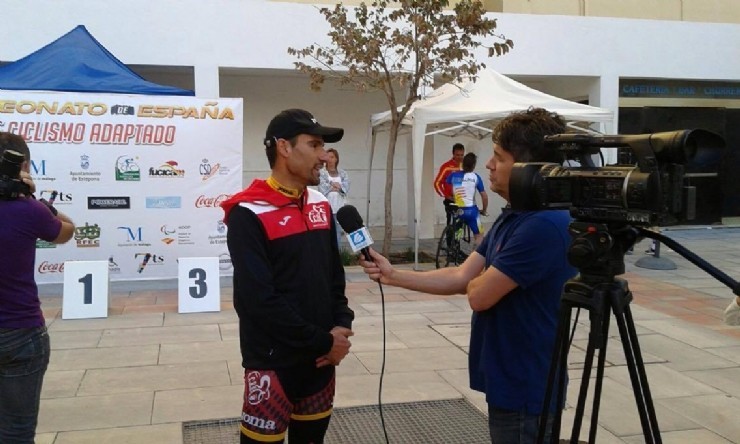 JUAN ANTONIO SÁNCHEZ, CAMPEÓN DE ESPAÑA DE CICLISMO ADAPTADO EN ESTEPONA (MÁLAGA)