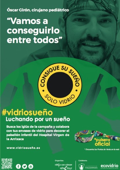 MAZARRÓN SE UNE A LA CAMPAÑA DE ECOVIDRIO “LUCHANDO POR UN SUEÑO”