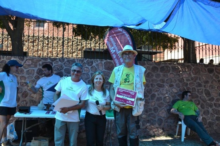 CLUB SENDERISTA AMIGOS DE LA NATURALEZA en el Día regional del senderista. Totana 29 mayo