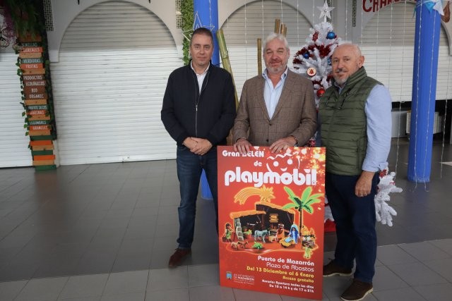 El Gran Belén de Playmobil llega a Puerto de Mazarrón