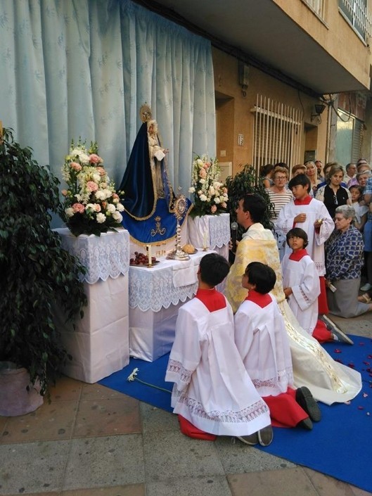 PROCESIÓN CORPUS PUERTO DE MAZARRÓN. 29 mayo.