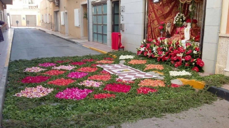 PROCESIÓN CORPUS PUERTO DE MAZARRÓN. 29 mayo.