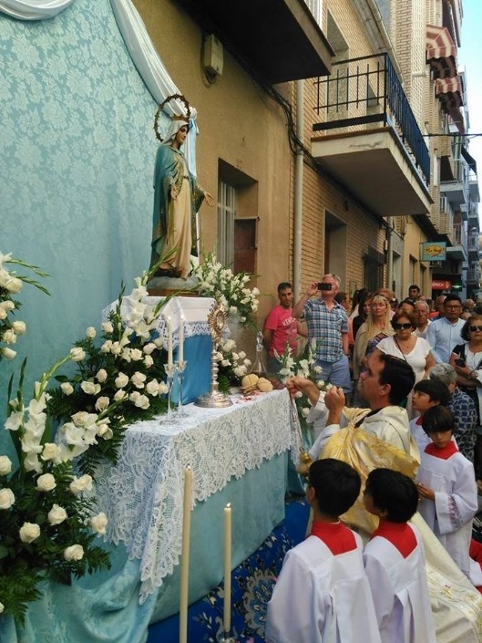 PROCESIÓN CORPUS PUERTO DE MAZARRÓN. 29 mayo.