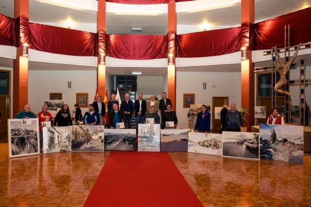 Paco Segovia Aguado se alza con el primer premio del Concurso de pintura al aire libre 'Paisajes de Mazarrón'