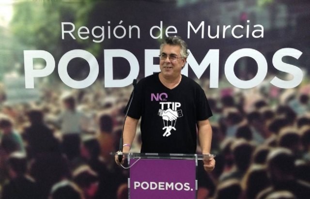 PODEMOS MAZARRÓN solicita que el servicio de suministro y distribución de agua potable sea una tasa.