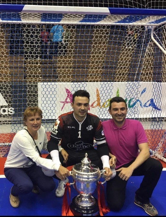 EL MAZARRONERO JOSE MIGUEL OLIVER 'CHEMI', CAMPEÓN DE LA COPA DEL REY DE FÚTBOL SALA CON EL POZO MURCIA FS