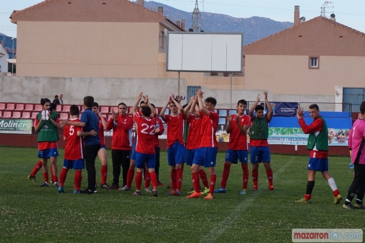 MAZARRÓN F.C. JUVENILES 6 - 0 SANTA ANA. Sábado 7 de mayo.