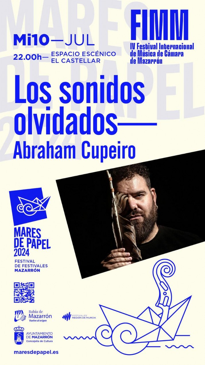 ´Los sonidos olvidados´ de Abraham Cupeiro esta noche en Mares de Papel