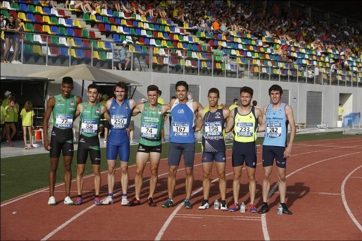 ISMAEL Y JAIME EN EL CAMPEONATO DE ESPAÑA JÚNIOR DE ATLETISMO