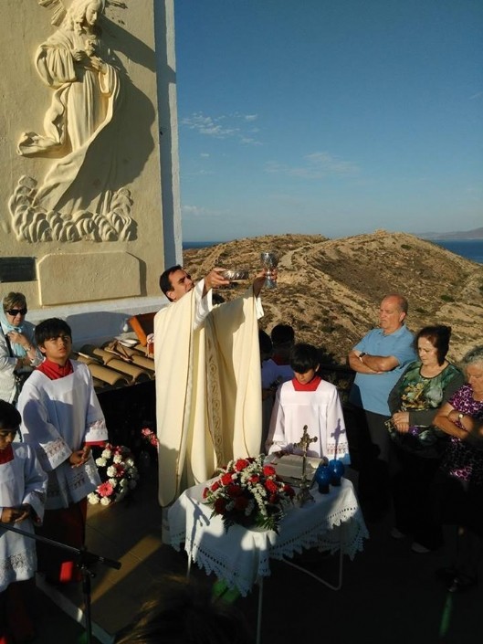 Día del Sagrado Corazón de Jesús. Puerto de Mazarrón. Viernes 3 de junio.