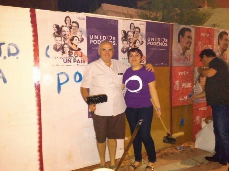 COMIENZA LA CAMPAÑA ELECTORAL EN MAZARRON PARA EL 26J. 