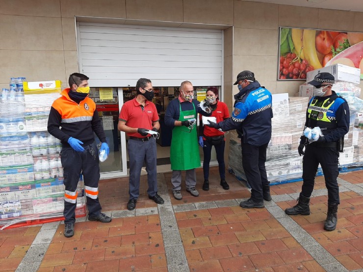 Horario y punto de entrega de mascarillas este martes en Mazarrón 