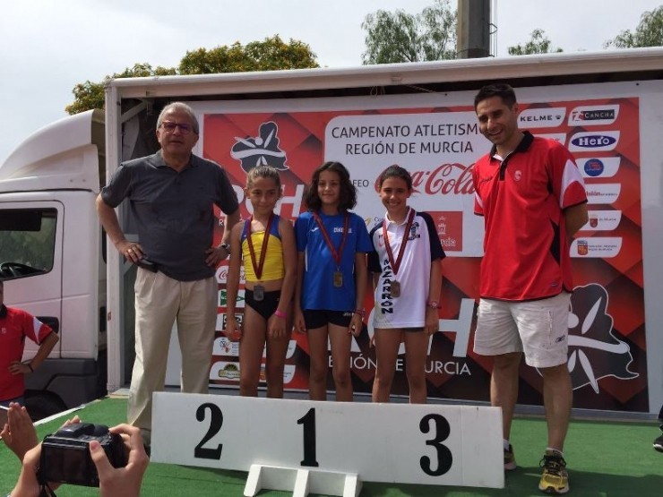 CUATRO NUEVAS MEDALLAS PARA EL CLUB,  EN LA SEGUNDA JORNADA DE LA FINAL  REGIONAL BENJAMÍN, ALEVÍN E INFANTIL.