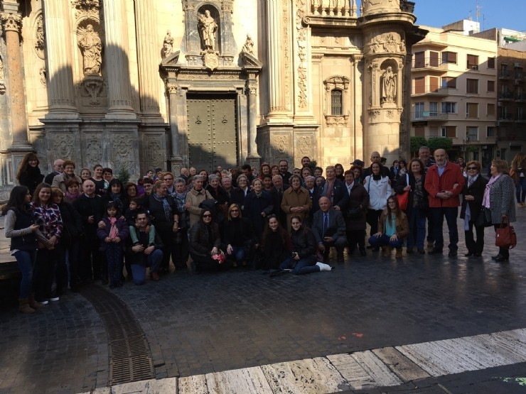 Peregrinación a Murcia en el Jubileo de la Misericordia.