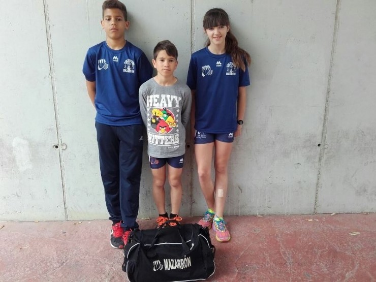 TRES MAZARRONEROS EN EL INTERPROVINCIAL DE ATLETISMO. Elche, 7 de mayo.