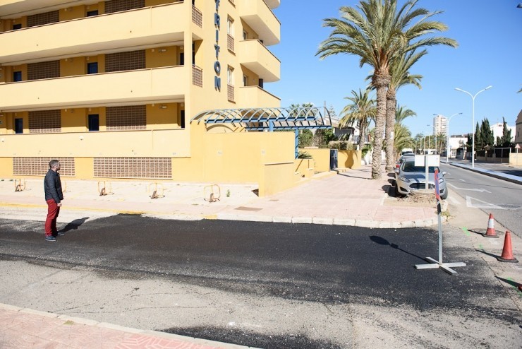 MEJORAS DE ASFALTADO EN CALLES DE ACCESO A PLAYAS