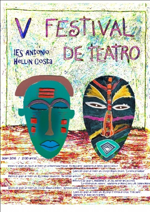 EL IES ANTONIO HELLÍN CONVOCA SU QUINTO FESTIVAL DE TEATRO