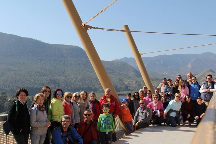 CLUB SENDERISTA AMIGOS DE LA NATURALEZA DE MAZARRÓN EN ABARÁN.