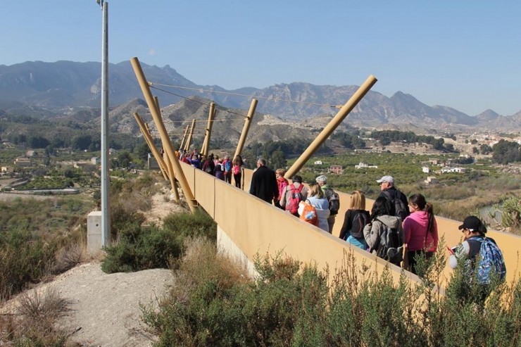 CLUB SENDERISTA AMIGOS DE LA NATURALEZA DE MAZARRÓN EN ABARÁN.