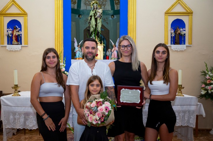 La pedanía de Leiva comienza sus fiestas en honor a la Virgen del Carmen con la Santa Misa 