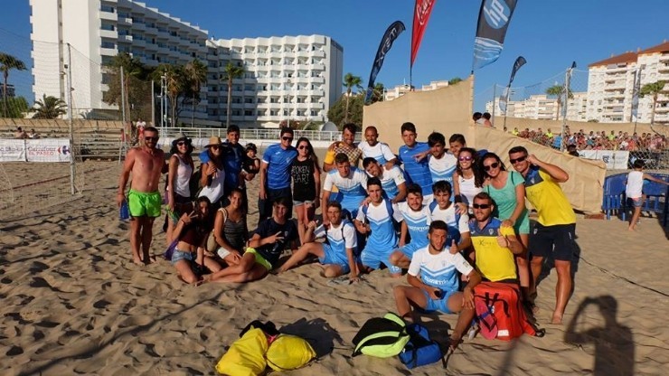 EL CD BALA AZUL BEACH SOCCER FINALISTA DE LA SUPERLIGA EN CADIZ