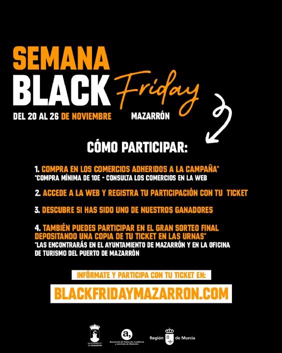 La campaña 'Black Friday' repartirá más de 2.000 euros en premios