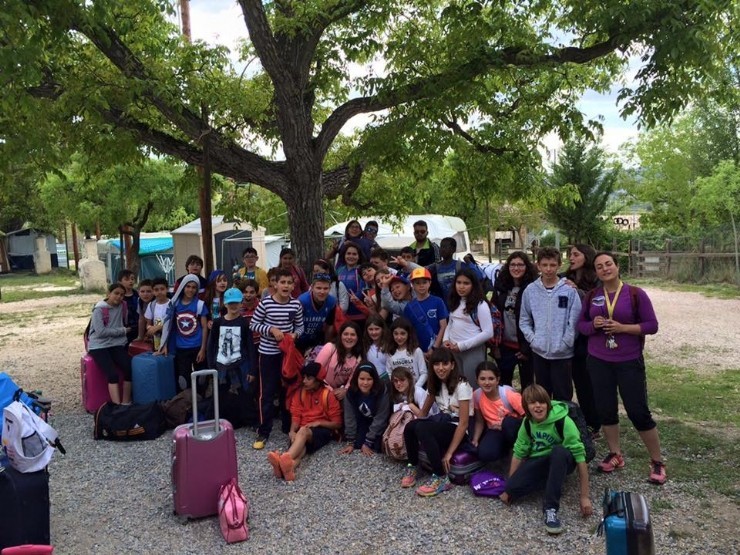 CEIP Infanta Leonor. Campamento Biligüe en Nerpio. 16-18 de mayo.