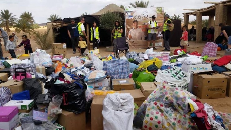 Miguel Ángel López y Fermín López participan en la “Clioraid” por Marruecos 