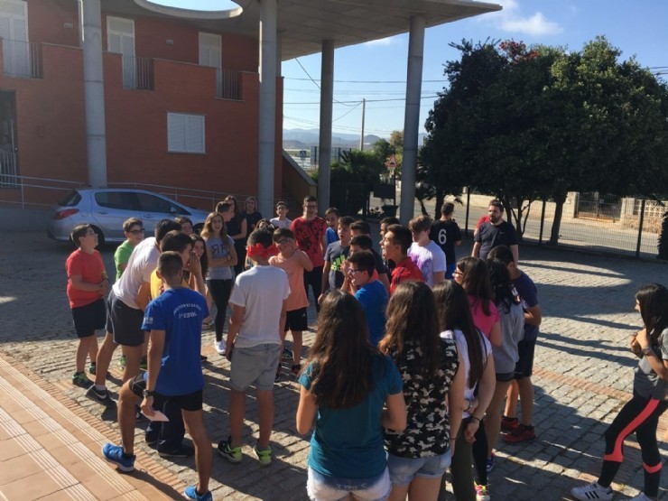 Convivencia en Puntas de Calnegre antes de la Confirmación.