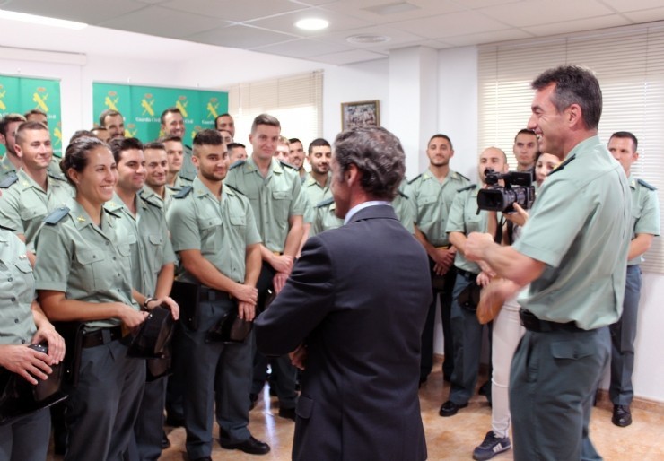 La Guardia Civil incorpora 40 nuevos agentes a la Región de Murcia