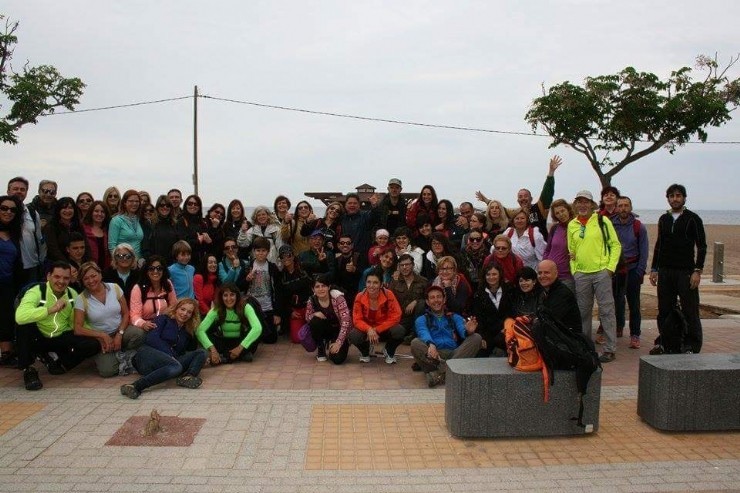 CLUB SOCIAL SENDERISTA COSTA DE ALICANTE. Bolnuevo-Puntas de Calnegre. 8 mayo