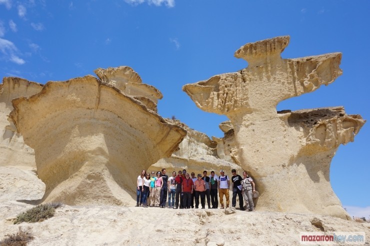 La Facultad de Ciencias Geológicas de la Universidad Complutense de Madrid organiza cada año una visita a Mazarrón.