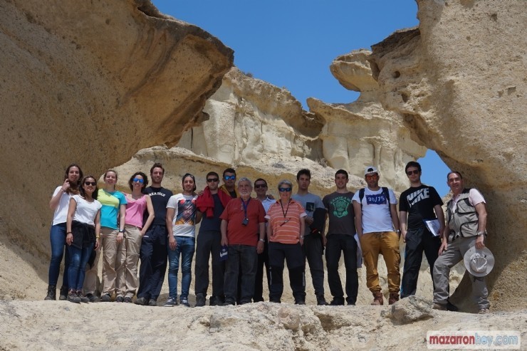 La Facultad de Ciencias Geológicas de la Universidad Complutense de Madrid organiza cada año una visita a Mazarrón.