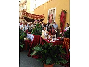 PROCESIÓN CORPUS PUERTO DE MAZARRÓN. 29 mayo.