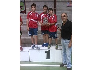 CAMPEÓN EN ALEVÍN Y SUBCAMPEÓN EN JUVENIL. CAMPEONATO AUTONÓMICO POR EQUIPOS. CD MAZARRÓN T.M.