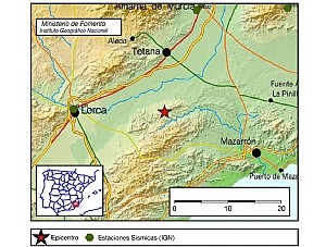 SEISMO 3,5 GRADOS EN TOTANA