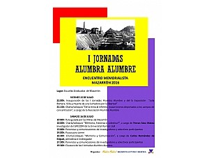 I JORNADAS 'ALUMBRA ALUMBRE', ENCUENTRO MEMORIALISTA. MAZARRÓN. 15 y 16 julio.