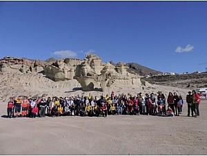 Ruta Día Internacional de la Mujer. Club Senderista amigos de la naturaleza Mazarrón.