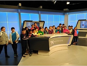 CEIP Ginés García Martínez. Excursión a 7 TV Región de Murcia.