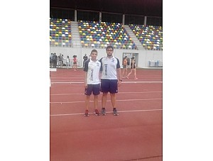 ISMAEL Y JAIME EN EL CAMPEONATO DE ESPAÑA JÚNIOR DE ATLETISMO