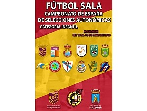 Resultados y clasificaciones de la 2ª jornada y horarios de la 3ª jornada del Campeonato de España de Fútbol Sala Infantil 