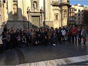 Peregrinación a Murcia en el Jubileo de la Misericordia.