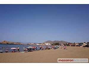 Bandera Verde en todas las playas de nuestro municipio para la jornada de hoy jueves, 14 de Julio