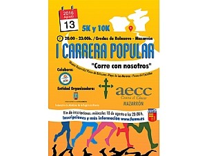 BOLNUEVO Y PLAYA GRANDE  ACOGEN EL 13 DE AGOSTO LA I CARRERA POPULAR “CORRE CON NOSOTROS”