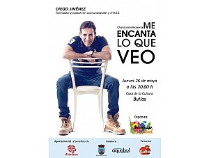 'ME ENCANTA LO QUE VEO', Diego Jiménez en Bullas, 26 mayo.