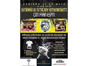 Seminario de Nutrición y Entrenamiento, Fran Espín. 22 mayo.